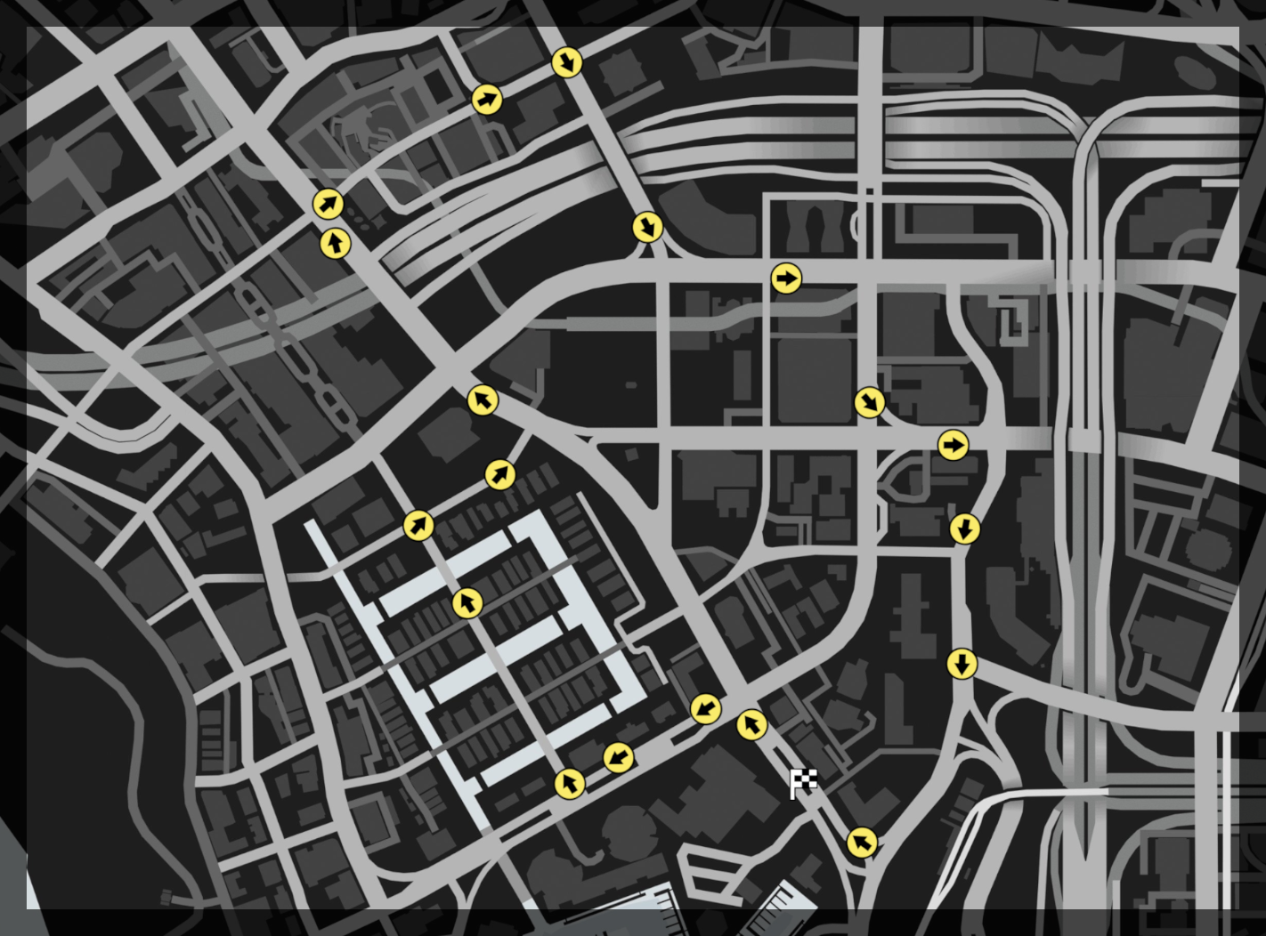 Marina Mayhem Map
